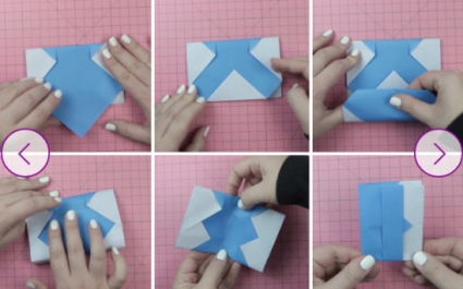 Оригами кошелек из бумаги: как сделать?