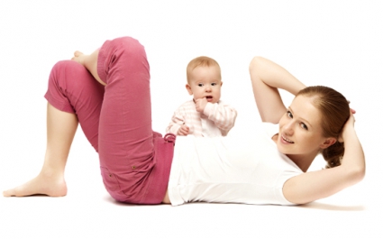 Как похудеть после родов кормящей маме