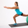 Упражнения для похудения с мячом для фитнеса: фото, видео