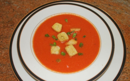 Классический рецепт томатного супа-пюре