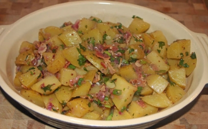 Немецкий классический картофельный салат: пошаговый рецепт