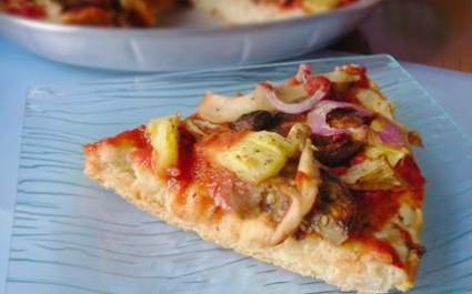 Сочная пицца без сыра: пошаговый рецепт