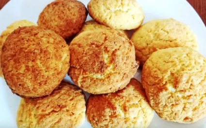 Кокосовое печенье со стружкой: пошаговый рецепт